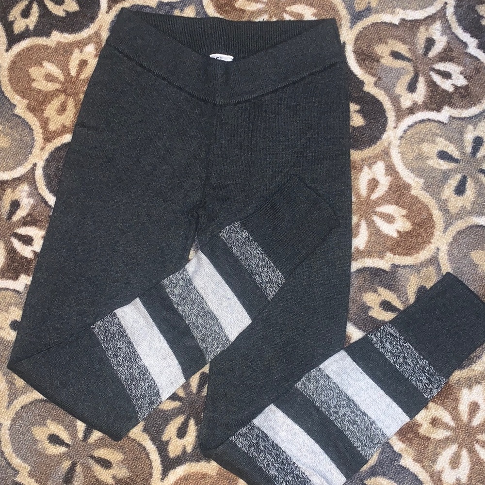 Gap Body Crazy Stripe Sweater Leggings